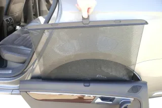 VW Passat 3C B7 Kombi 1x Türverkleidung Verkleidung Tür hinten links Leder braun - Bild 3