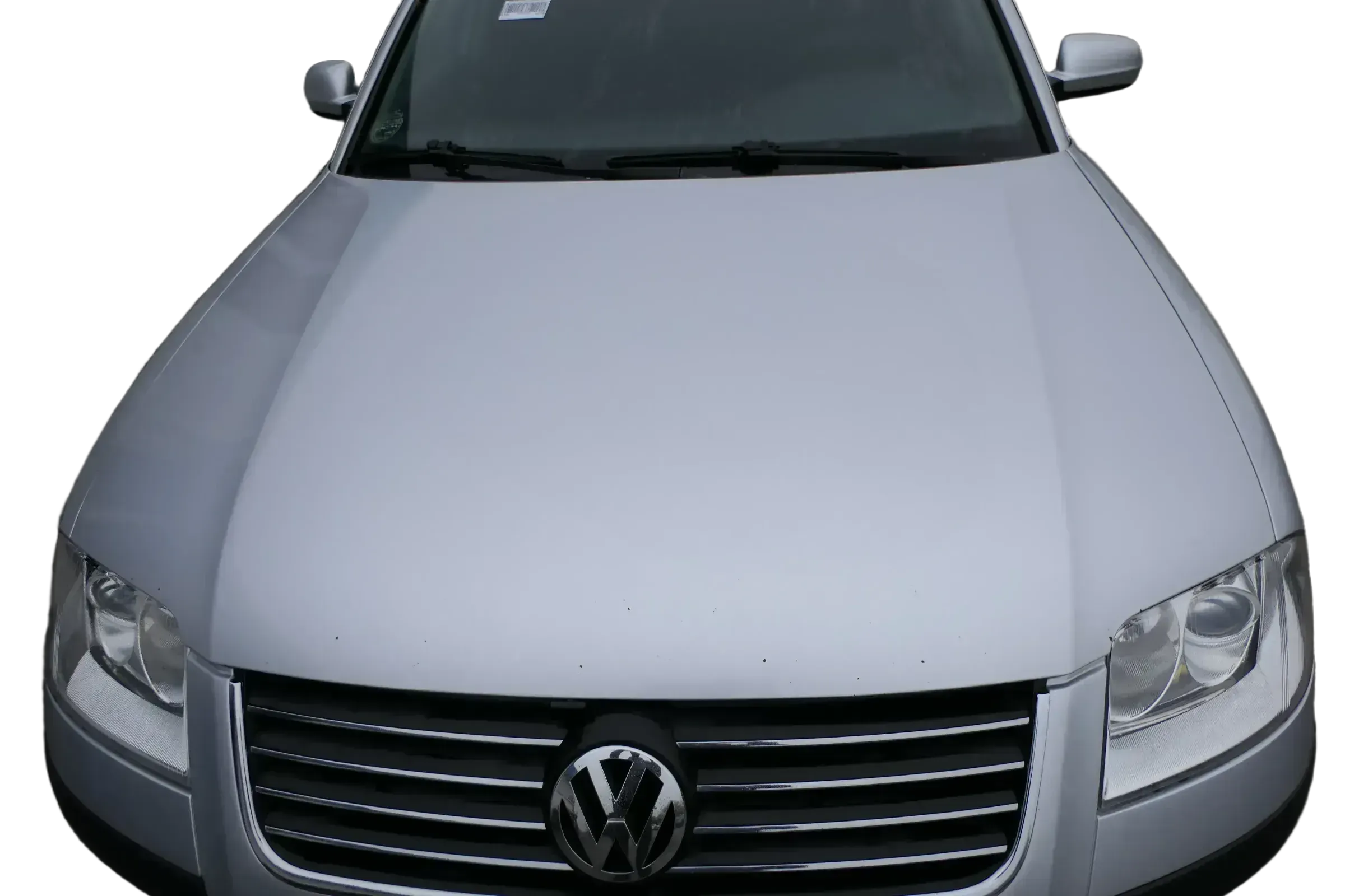 VW Passat 3BG Motorhaube Klappe vorne vorn Haube silber LA7W reflexsilber - Bild 1