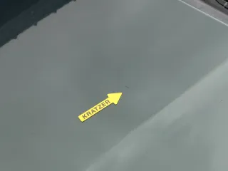 Skoda Fabia 6Y Motorhaube Klappe vorne grün LF8C vorn  (OHNEgrill!) - Bild 13