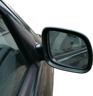 Skoda Fabia 6Y elektrisch Spiegel Außenspiegel rechts mit Glas grün LF8C - Bild 1