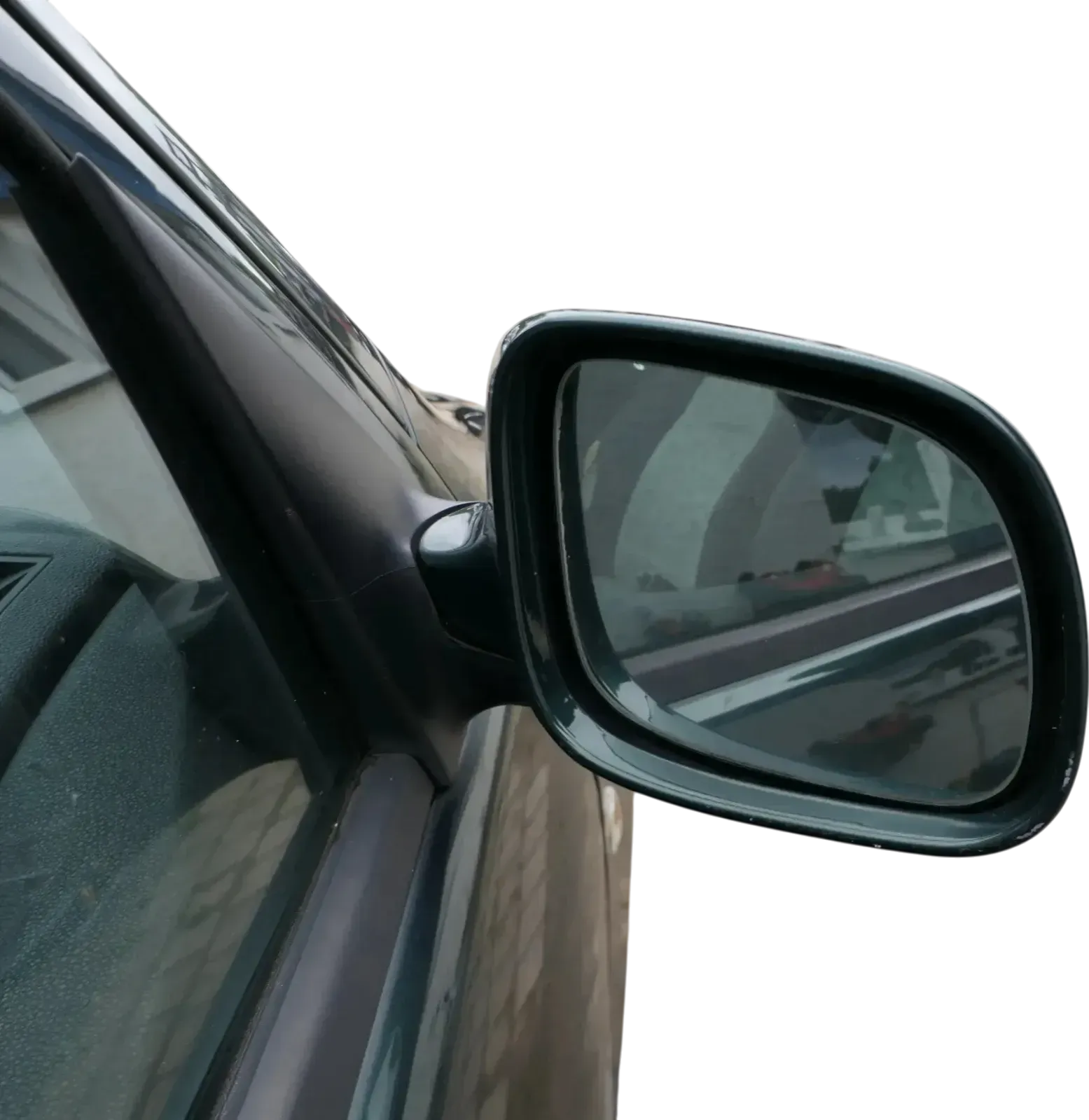 Skoda Fabia 6Y elektrisch Spiegel Außenspiegel rechts mit Glas grün LF8C - Bild 1
