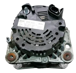 VW Polo 9N Seat Ibiza Fox Lichtmaschine 90A 037903025T /M Generator 1,4 - Bild 2