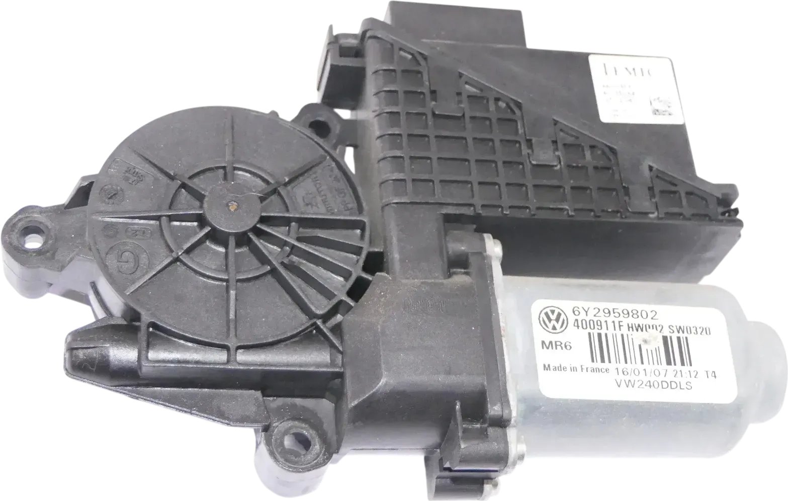 VW Polo 9N Fabia Fensterheber Motor vorne links 6Y2959802 T5 ektrischer - Bild 1