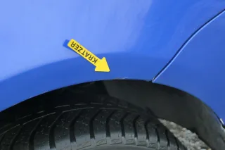 VW Lupo Kotflügel vorne rechts blau LW5Z - Bild 5