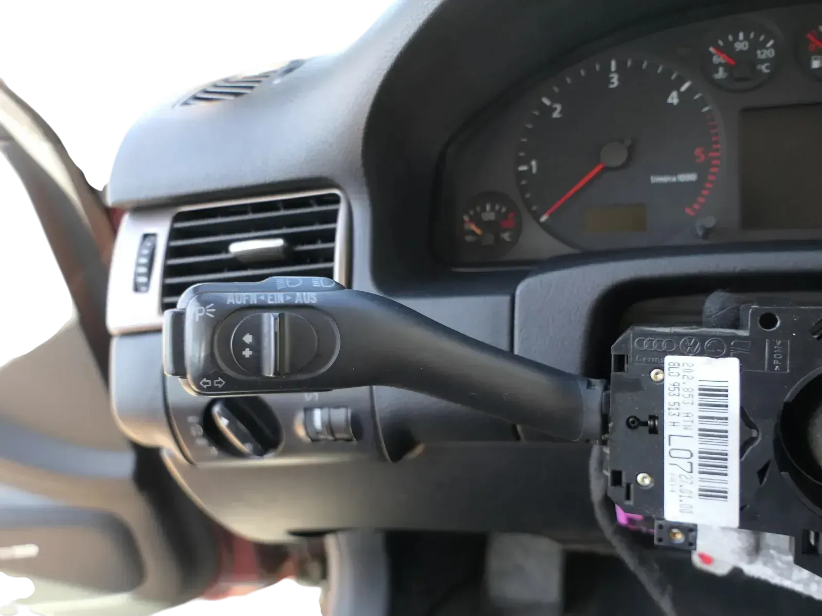 VW Golf 4 Passat Lenkstockschalter Blinkerhebel 8L0953513J Tempomat original - Bild 1