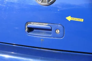 Golf 4 Limousine Heckklappe Kofferraumklappe Klappe hinten blau LW5Z -ohneAnb - Bild 4