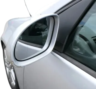Golf 5 1K elektrischer Spiegel Außenspiegel links mit Blinker silber LA7W Glas - Bild 2