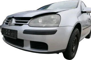 VW Golf 5 1K V Stoßstange vorne Frontstoßstange Stoßfänger silber LA7W - Bild 4