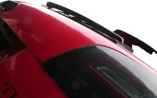 Audi A3 8P 4/5-Türer Heckklappe Klappe hinten rot LY3J Spoiler Scheibe - Bild 12