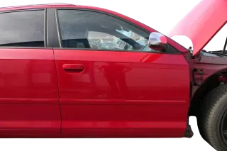 Audi A3 8P 4/5 Türer Tür vorne rechts Beifahrertür Türblatt rot LY3J Sportback - Bild 1