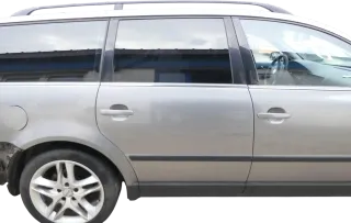 VW Passat 3B 3BG 3B6 Kombi Avant Tür hinten rechts mit Scheibe grau LD7W - Bild 1
