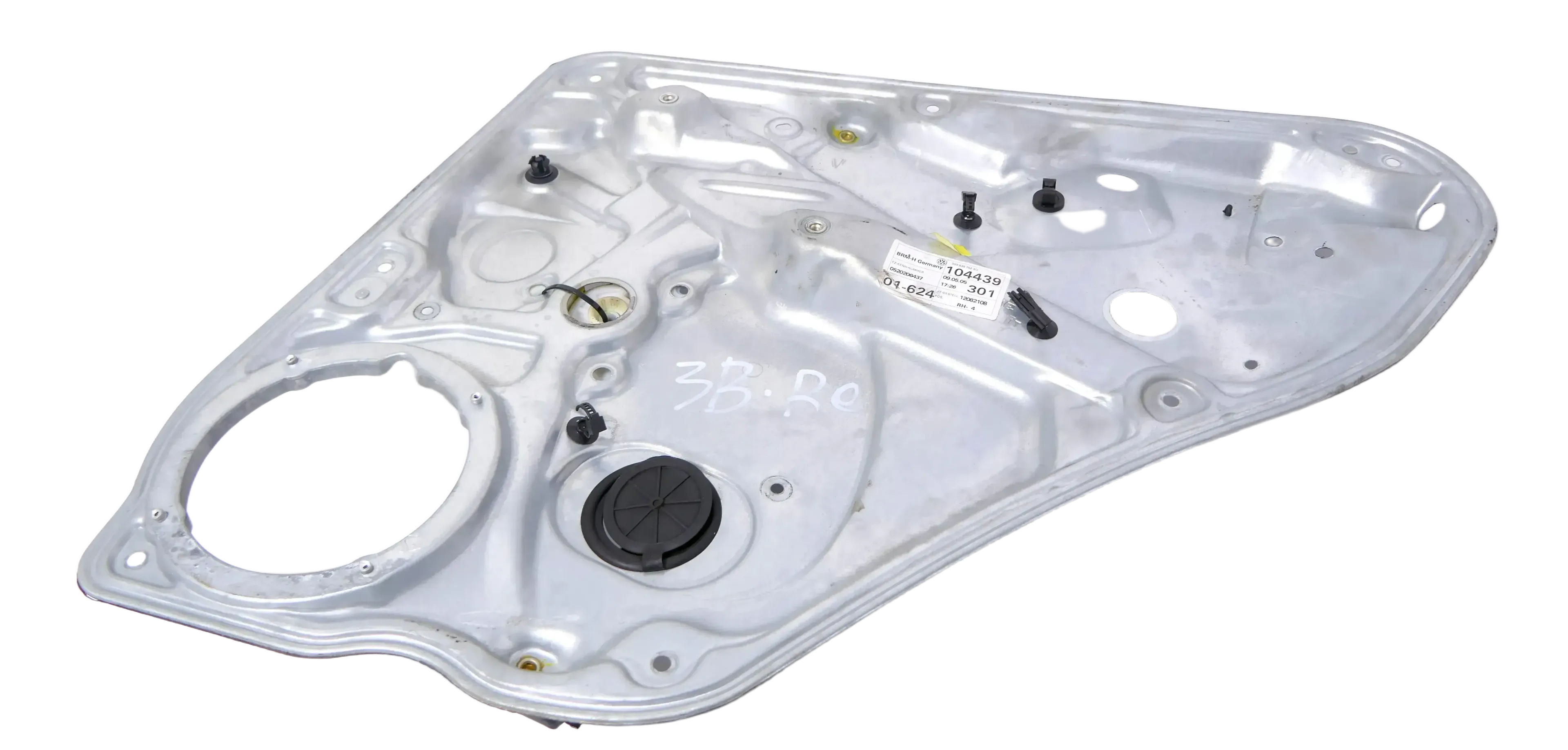 VW Passat 3B 3BG elektrischer Fensterheber hinten rechts elektrisch ohne Motor - Bild 1
