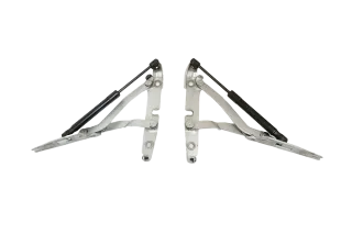 1x 8E B6 B7 Limousine Dämpfer Heckklappe hinten rechts Scharnier silber gra LY7W - Bild 1