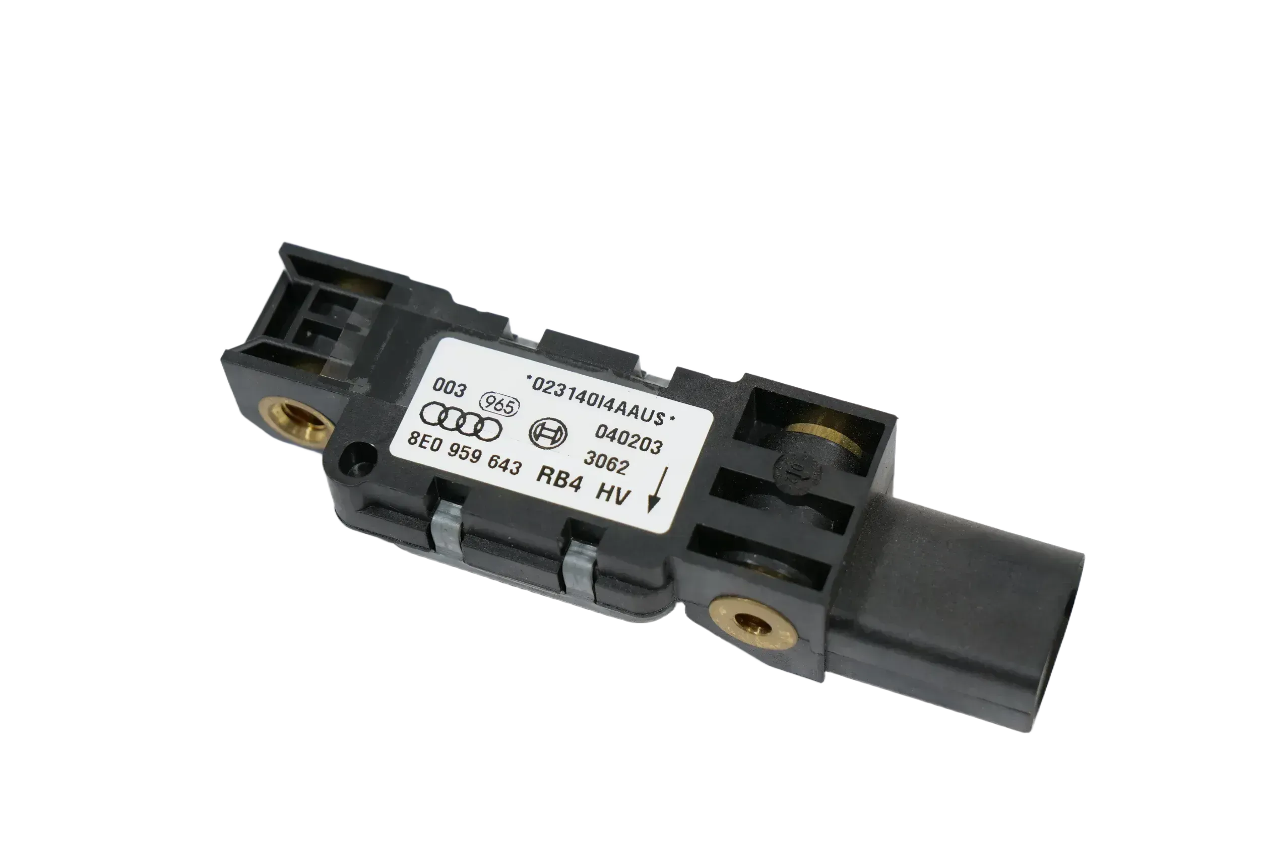 A4 8E B7 B6 Steuergerät Airbag Airbagsteuergerät 8E0959643D Crashsensor Sensor - Bild 1