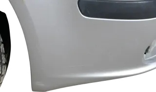 Fabia 6Y Stoßstange Stoßfänger vorne grau LF7T Facelift - Gitter NSW - Bild 2