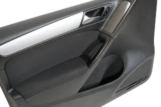 1x VW Golf 6 5K Türverkleidung Verkleidung Tür vorne links 4/5-Türer schwarz - Bild 9