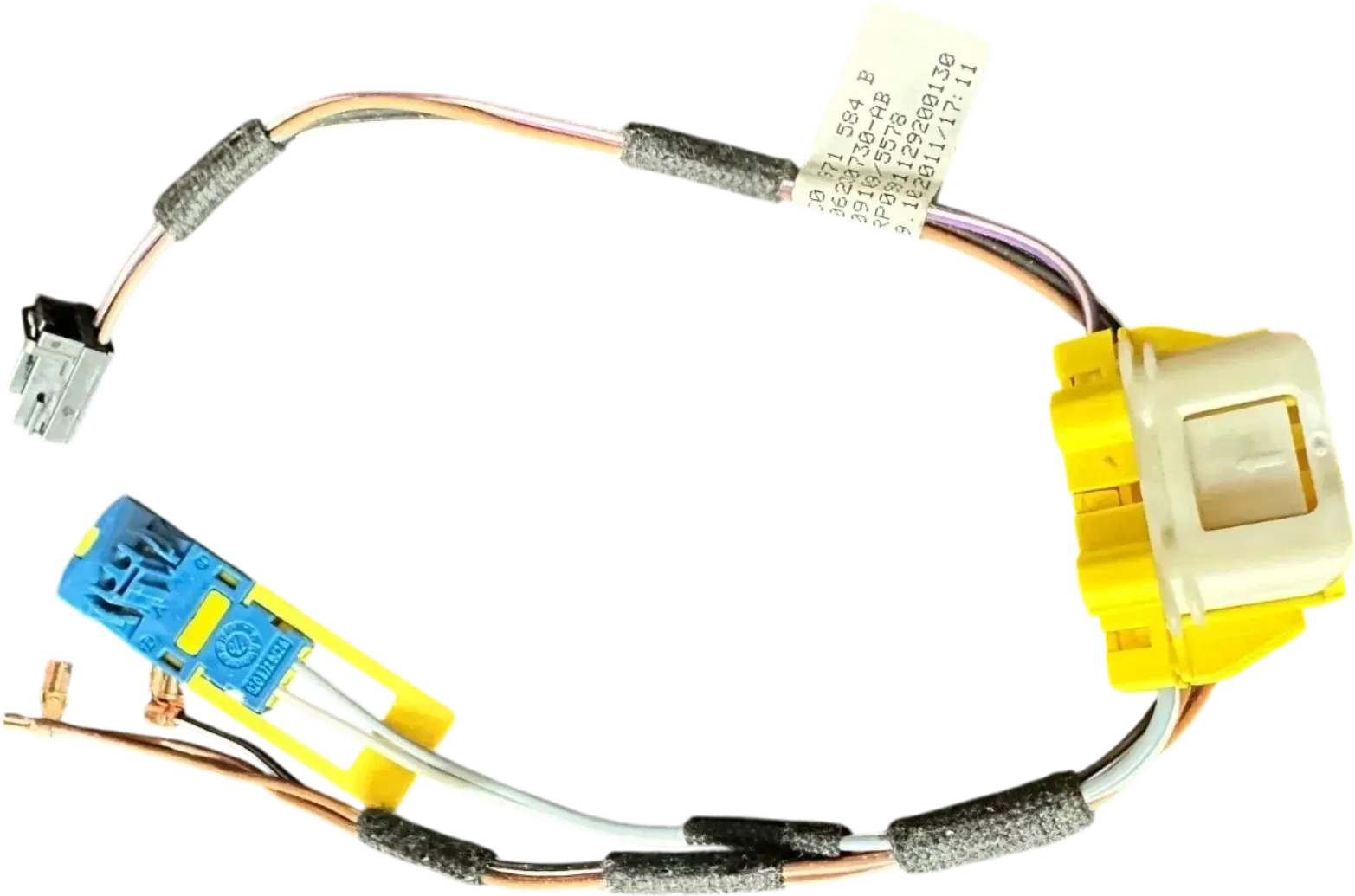 VW Passat 3C B6 Kabelbaum Kabelstrang Kabel Lenkrad Airbag 3C0971584A - Bild 1
