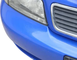 Audi A4 B5 Kombi + Limo Stoßstange vorne Frontstoßstange blau LZ5M Stoßfänger - Bild 7