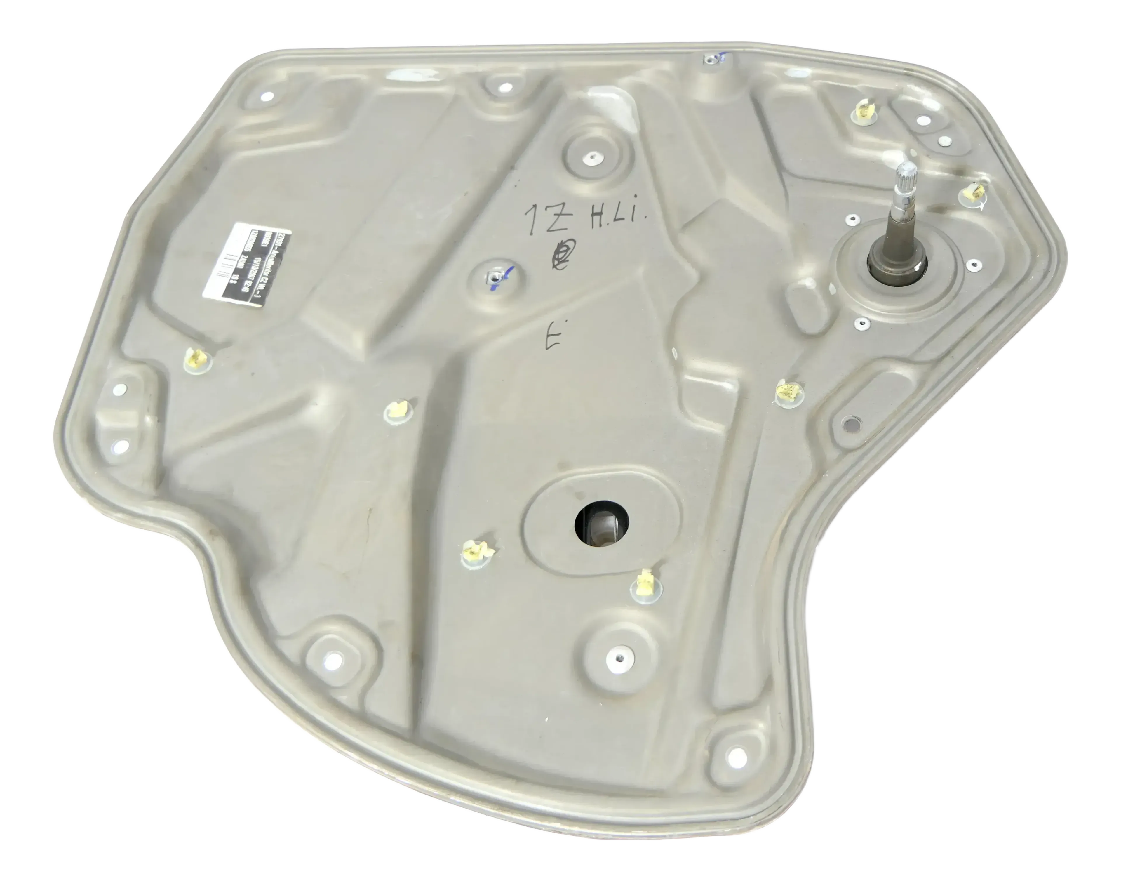 Skoda Octavia 1Z manueller Fensterheber Gestänge hinten links 1Z0839655 Modul - Bild 1
