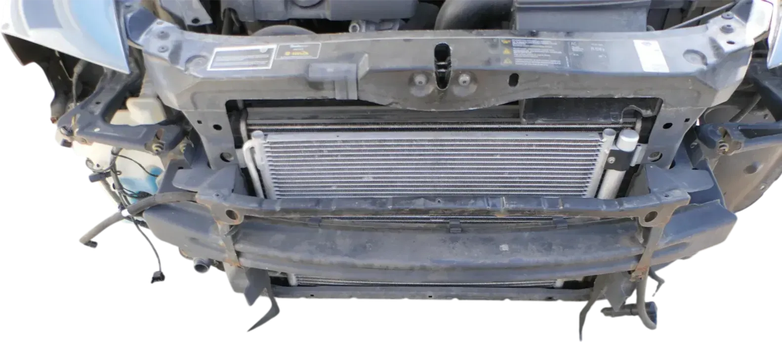 Skoda Octavia 1Z Schloßträger Vorderwand 1Z0805591F Kühler Kondensator 1.9 TDI - Bild 1