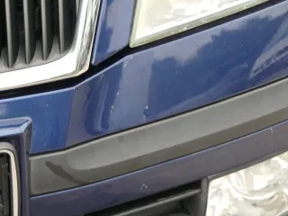 Skoda Octavia 1Z Stoßstange vorne Frontstoßstange blau LF5Q Stoßfänger - Bild 8