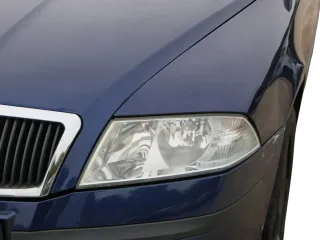 Skoda Octavia 1Z Motorhaube Haube Klappe vorne blau LF5Q mit Grill - Bild 2