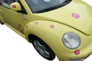 VW New Beetle 9C 1Y Kotflügel vorne rechts gelb LD1B 1C0821104H - Bild 2