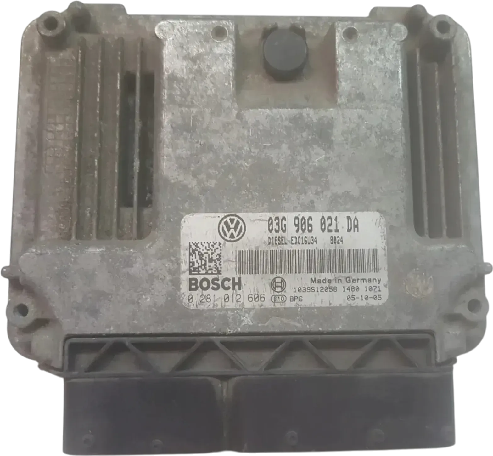 Seat Altea 5P Steuergerät 1.9 TDI 77kw 105PS BLS Motor 03G906021DA - Bild 1