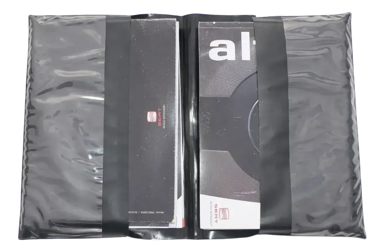 Seat Altea 5P Bordbuch Bordmappe mit Bedienungsanleitung Anleitung Beschreibung - Bild 1