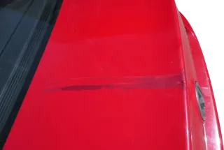VW Passat 3C Limousine Stufenheck Heckklappe Klappe rot LY3D OHNE Anbauteile - Bild 5