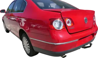 Passat 3C Limousine Stoßstange hinten Heckstoßstange Stoßfänger rot LY3D - Bild 10