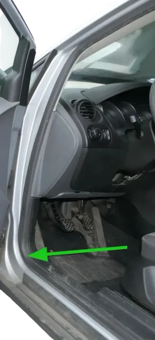 Seat Altea 5P Türdichtung Dichtung Tür vorne links Fahrertür 4/5-Türer Türgummi - Bild 3