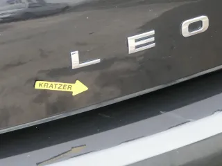 Seat Leon 1P Heckklappe Klappe hinten Kofferraumklappe schwarz LC9Z + Scheibe - Bild 4