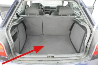 Audi A3 8L 3-Türer Verkleidung Teppich Kofferraum Kofferraumteppich schiefer - Bild 1