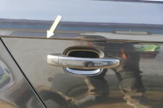 A4 B8 8K Kombi Avant Tür hinten rechts schwarz LZ9Y ohneAnbauteile - Bild 3