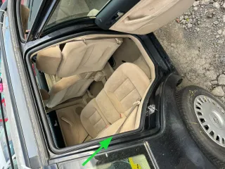 Golf 4 Türdichtung Dichtung Tür hinten rechts Kombi Variant hellbeige - Bild 1