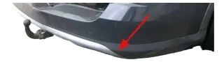 VW Passat 3C B7 Avant nur Spoiler für Stoßstange hinten Heckstoßstange Alltrack - Bild 2