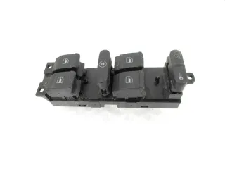 VW Golf 4 Passat ektrischer Fensterheber Schalter vorne links 1J4959857D 4-Türer - Bild 1