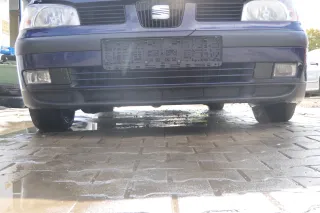 Seat Ibiza 6K Stoßstange Frontstoßstange vorne blau LB5N Facelift ab1999 Grill - Bild 1