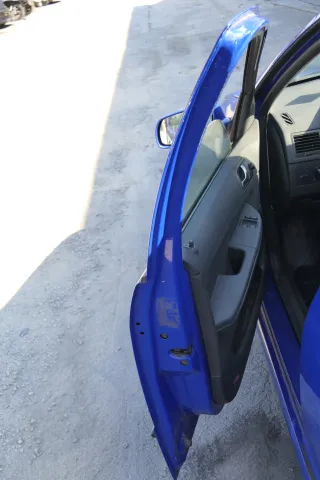 Fabia 6Y Kombi + Limousine Tür vorne links Fahrertür blau LF5K ohneAnbaute - Bild 9
