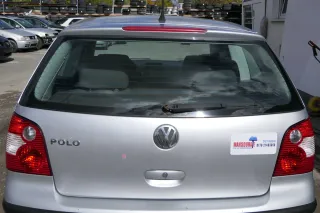 VW Polo 9N Fun Heckklappe Kofferraumklappe Klappe hinten silber LA7W metal - Bild 1
