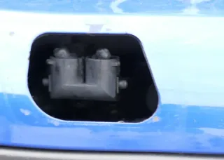 VW Golf 4 Stoßstange vorne Frontstoßstange Stoßfänger blau LW5Z SWR - Bild 10