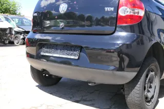VW Fox 5Z Heckklappe Kofferraumklappe Klappe hinten + Scheibe schwarz L041 - Bild 2