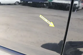VW Fox 5Z Tür vorne links Fahrertür schwarz L041 - Bild 8