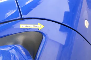 Skoda Fabia 6Y Kombi Limousine Tür vorne rechts Beifahrertür blau LF5K - Bild 3