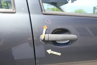 VW Golf 4 Bora Tür vorne rechts Beifahrertür 4/5-Türer+Kombi Variant grau LC7V h - Bild 5