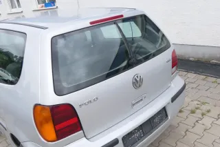 Polo 6N2 Heckklappe Klappe hinten Kofferraumklappe silber LB7Z Scheibe - Bild 3