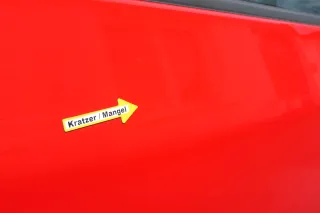 VW Lupo Seat Arosa Tür vorne rechts Beifahrertür rot LP3G (mechanischerFenst - Bild 6