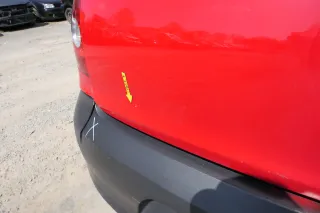 VW Fox 5Z Heckklappe Kofferraumklappe Klappe hinten + Scheibe rot LY3D - DELLE - Bild 2