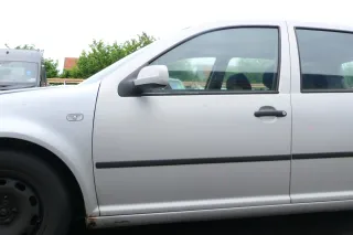 VW Golf 4 Bora Tür vorne links Fahrertür 4/5-Türer & Kombi silber LB7Z -ohneAnba - Bild 1